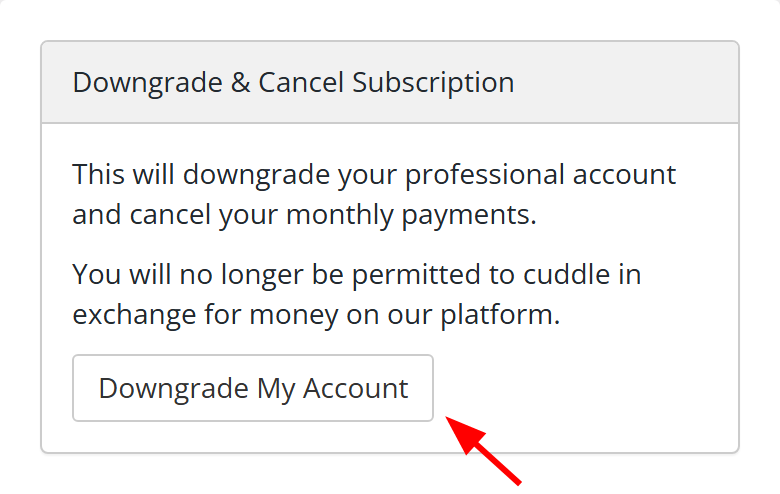 How do I cancel my monthly payments? screenshot