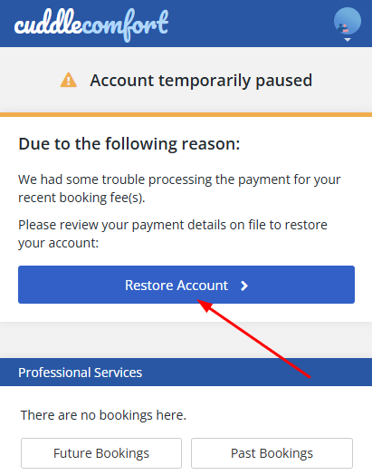 How do I pay the 15% fee? screenshot